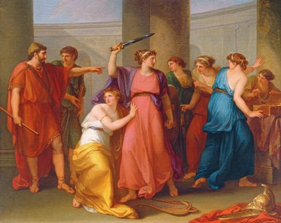 Achilles entdeckt von Angelica Kauffmann